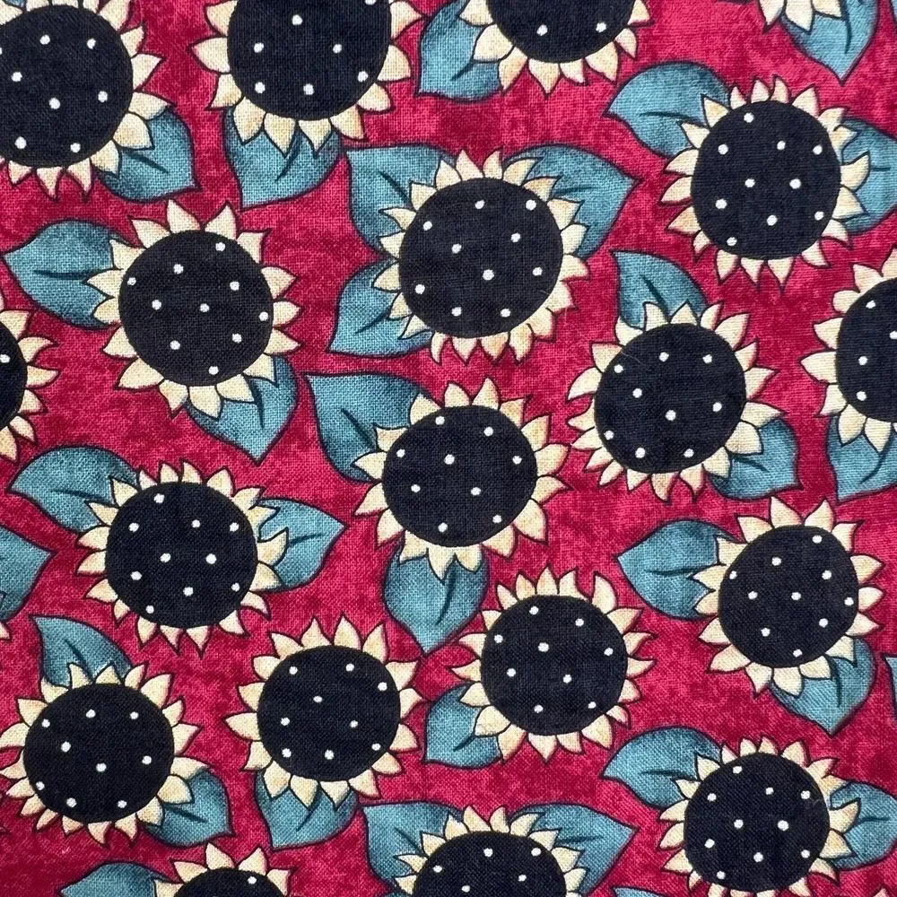 80s 90s  Style Tote Shoulder Weekender Library Bag Cotton Floral Botanical Print